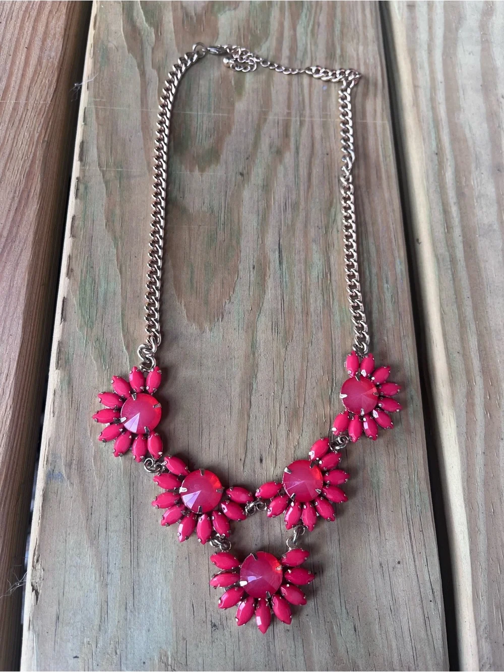 Floral Bib Necklace